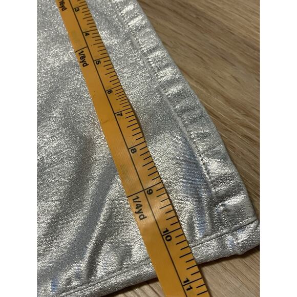 Free People NWT We The Free Jayde Flare Jeans High Rise Metallic Long Legs 29 - Picture 11 of 13